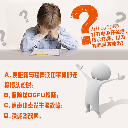 超聲波清洗機開啟后有超聲波輸出但清洗效果不理想？